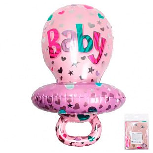 Шар "Соска" для девочки